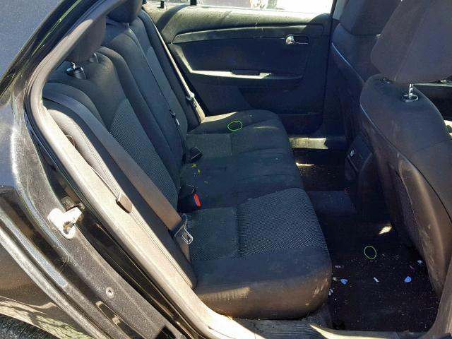 1G1ZC5E1XBF306113 - 2011 CHEVROLET MALIBU 1LT 黑色 照片 6