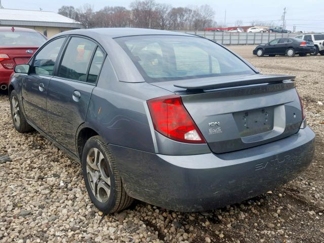 1G8AZ52F55Z151325 - 2005 SATURN ION LEVEL BLUE photo 3
