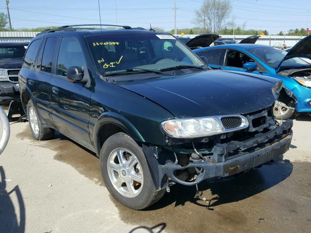 1GHDT13S242163619 - 2004 OLDSMOBILE BRAVADA GREEN photo 1