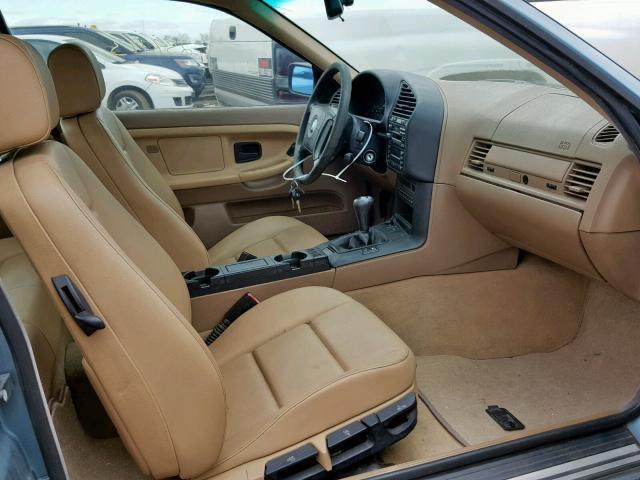 WBABF7325WEH40166 - 1998 BMW 323 IS GREEN photo 5