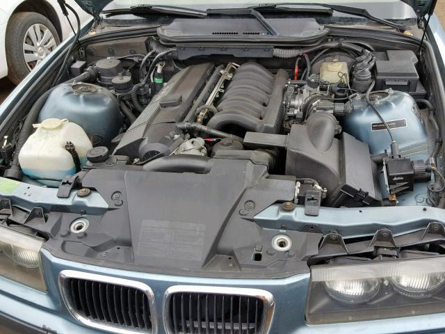 WBABF7325WEH40166 - 1998 BMW 323 IS GREEN photo 7