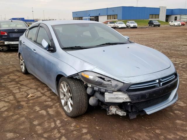 1C3CDFBA8DD123199 - 2013 DODGE DART SXT BLUE photo 1