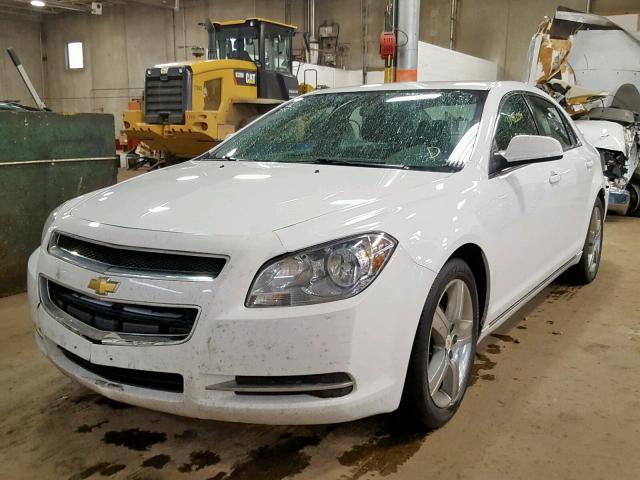 1G1ZD5EU6BF233054 - 2011 CHEVROLET MALIBU 2LT WHITE photo 2