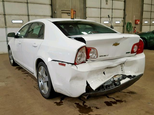 1G1ZD5EU6BF233054 - 2011 CHEVROLET MALIBU 2LT WHITE photo 3