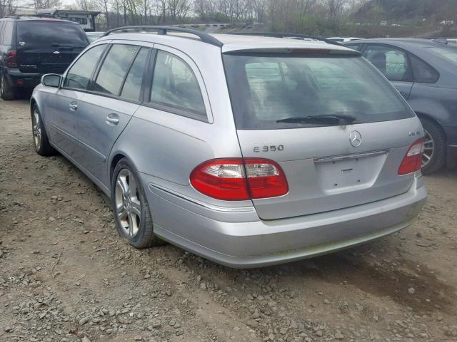 WDBUH87J76X209709 - 2006 MERCEDES-BENZ E 350 4MAT SILVER photo 3