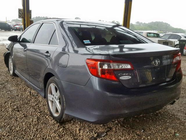 4T1BF1FK4DU672711 - 2013 TOYOTA CAMRY L GRAY photo 3