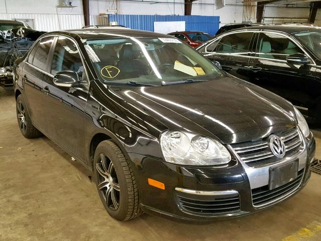 3VWRL7AJ9AM161635 - 2010 VOLKSWAGEN JETTA TDI BLACK photo 1