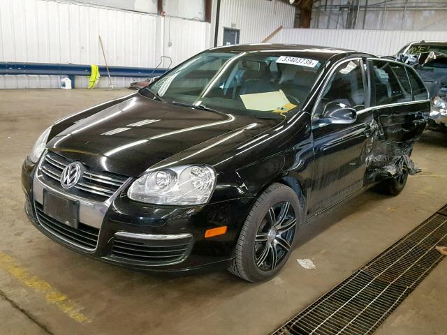 3VWRL7AJ9AM161635 - 2010 VOLKSWAGEN JETTA TDI BLACK photo 2