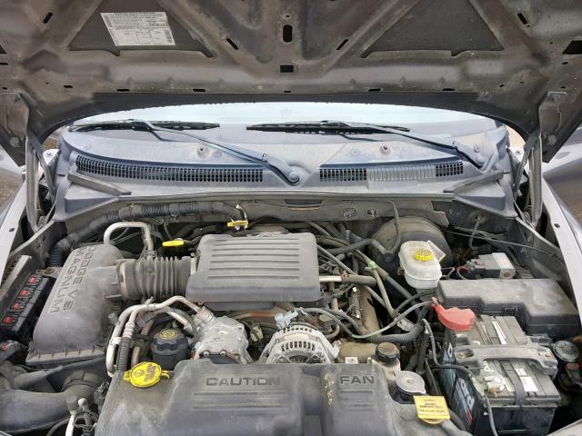 1D4HS48N33F554657 - 2003 DODGE DURANGO SL GRAY photo 7