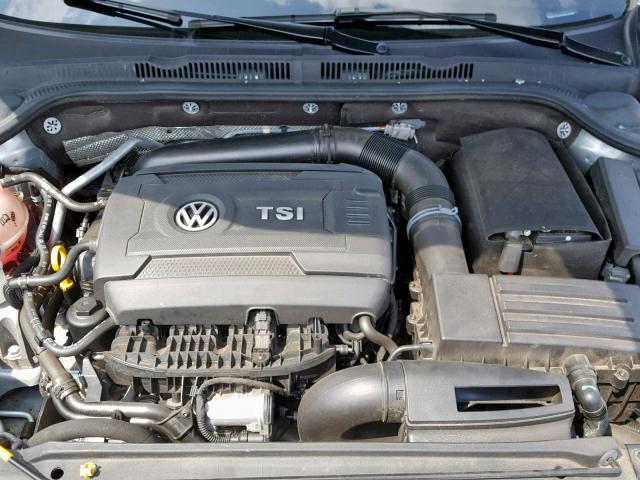 3VW5T7AJ5FM422894 - 2015 VOLKSWAGEN JETTA GLI SILVER photo 7