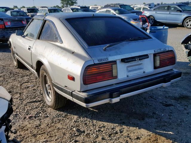 JN1CZ06S9CX601854 - 1982 DATSUN 280ZX 2+2 SILVER photo 3