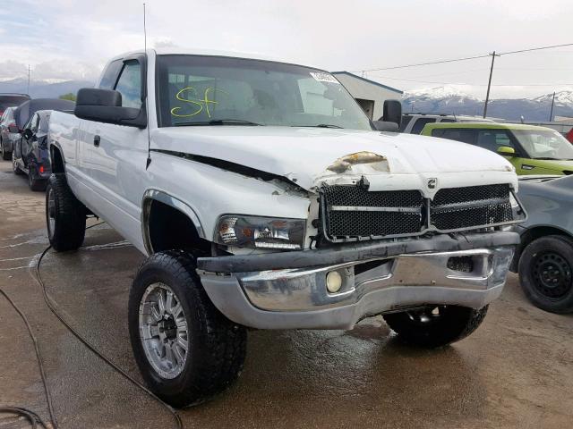 1B7KF23691J249900 - 2001 DODGE RAM 2500 WHITE photo 1