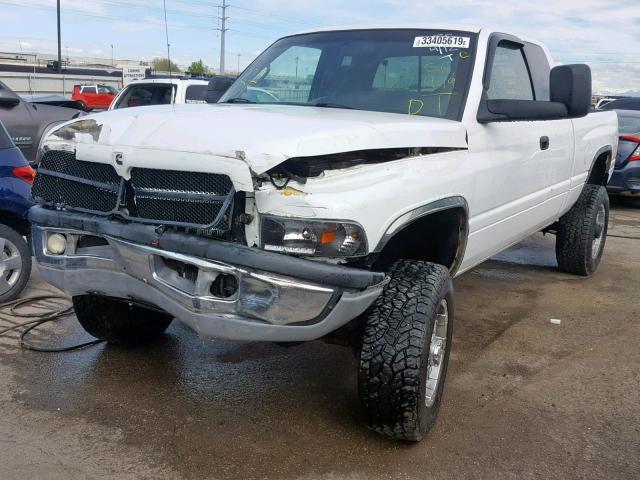 1B7KF23691J249900 - 2001 DODGE RAM 2500 WHITE photo 2