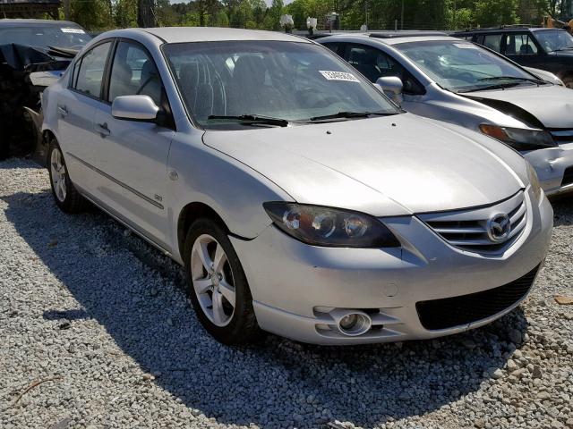 JM1BK123941211455 - 2004 MAZDA 3 S SILVER photo 1