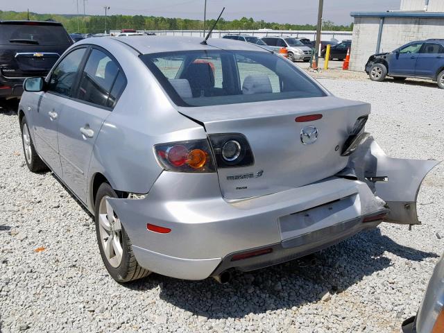 JM1BK123941211455 - 2004 MAZDA 3 S SILVER photo 3