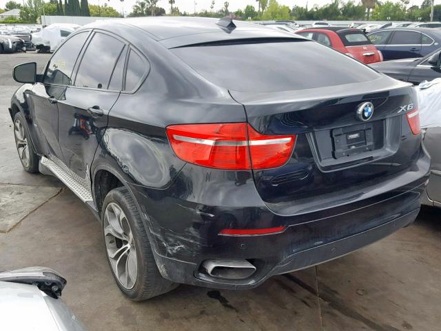 5UXFG8C56CL590511 - 2012 BMW X6 XDRIVE5 BLACK photo 3