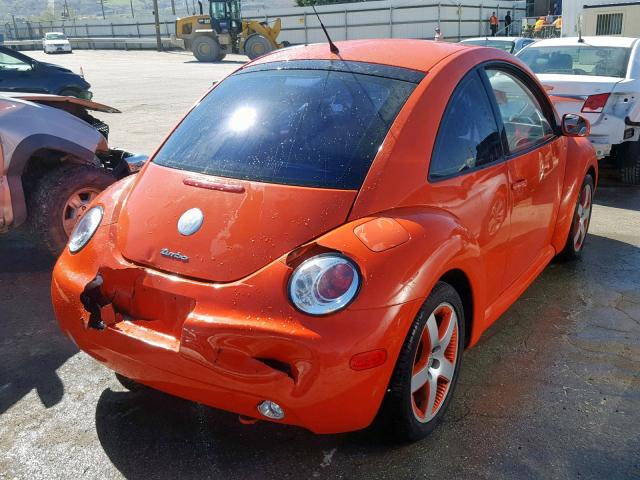 3VWCD21C52M431484 - 2002 VOLKSWAGEN NEW BEETLE Narıncı foto 4