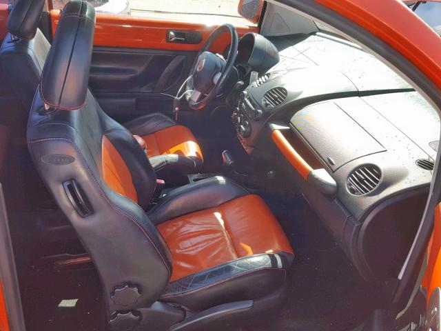 3VWCD21C52M431484 - 2002 VOLKSWAGEN NEW BEETLE Narıncı foto 5