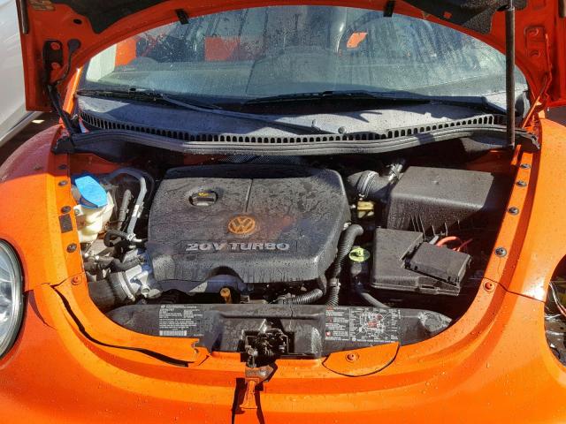 3VWCD21C52M431484 - 2002 VOLKSWAGEN NEW BEETLE Narıncı foto 7