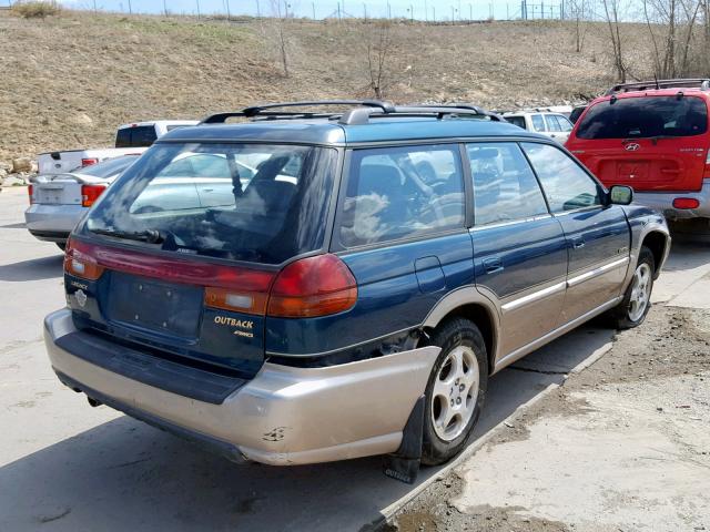 4S3BG685XX6620885 - 1999 SUBARU LEGACY OUT GREEN photo 4