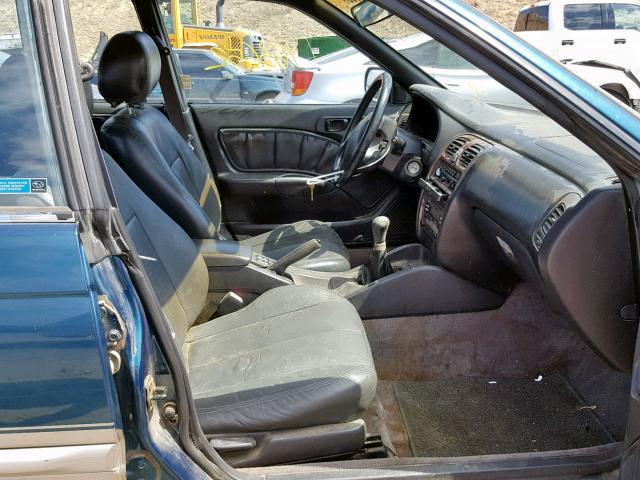 4S3BG685XX6620885 - 1999 SUBARU LEGACY OUT GREEN photo 5