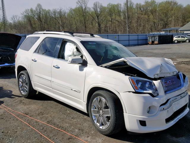 1GKKVTEDXCJ205075 - 2012 GMC ACADIA DEN WHITE photo 1