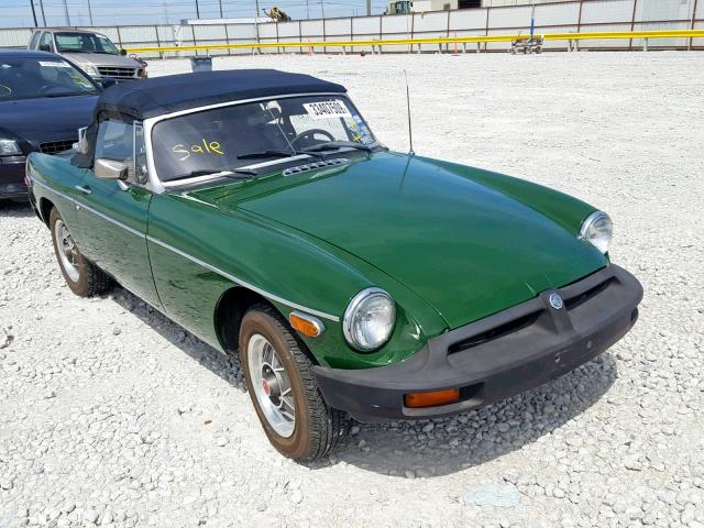 GVVDJ2AG506905 - 1980 MG CONVERTIBL GREEN photo 1