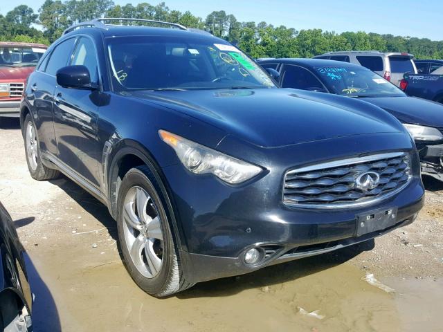 JN8AS1MU5AM802740 - 2010 INFINITI FX35 BLACK photo 1