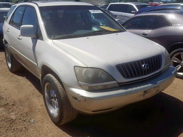 JT6HF10U6X0038621 - 1999 LEXUS RX 300 WHITE photo 1