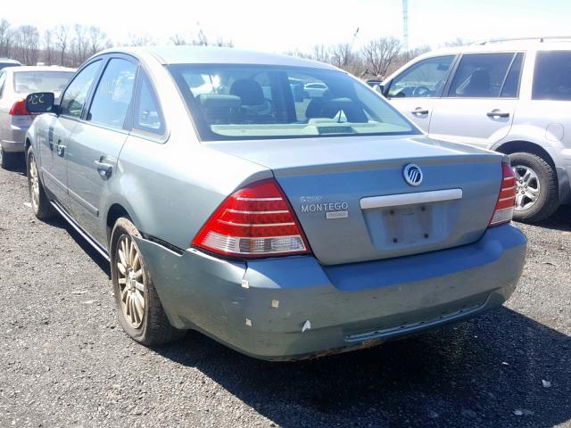 1MEFM42115G605833 - 2005 MERCURY MONTEGO PR 绿色 照片 3