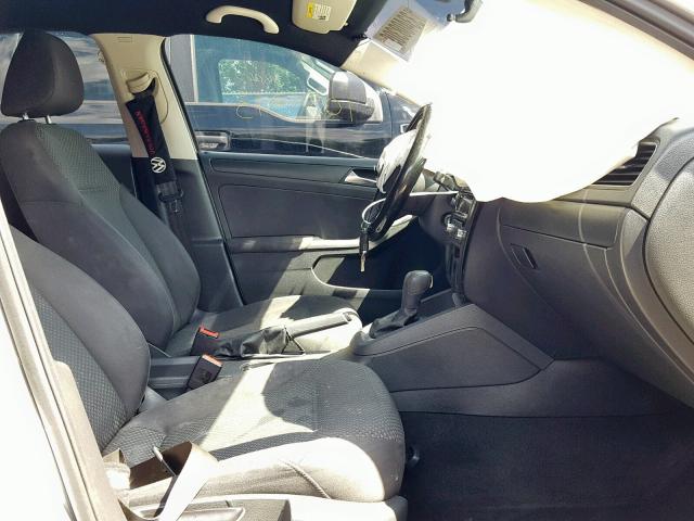 3VW2K7AJ7BM382348 - 2011 VOLKSWAGEN JETTA BASE SILVER photo 5