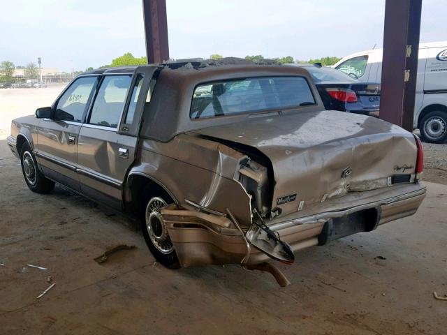 1C3XV66L7PD136265 - 1993 CHRYSLER NEW YORKER GOLD photo 3