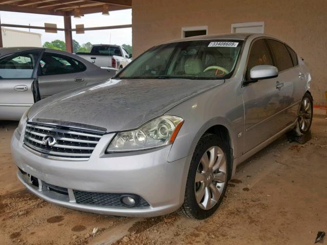 JNKAY01E57M304496 - 2007 INFINITI M35 BASE SILVER photo 2