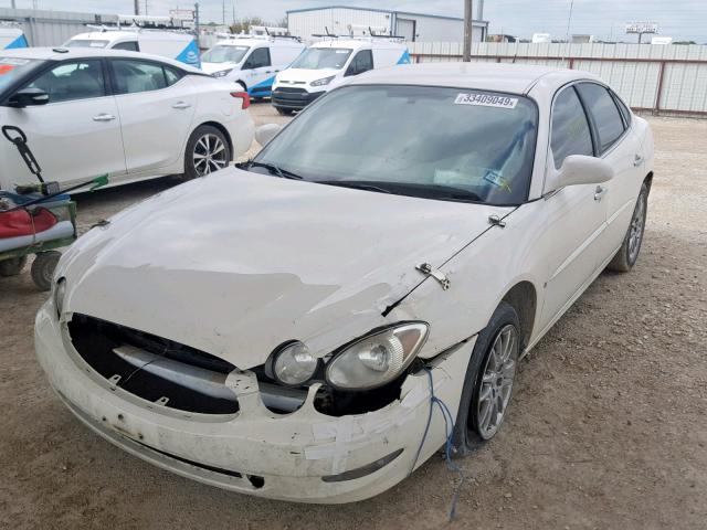 2G4WD582171247376 - 2007 BUICK LACROSSE C WHITE photo 2