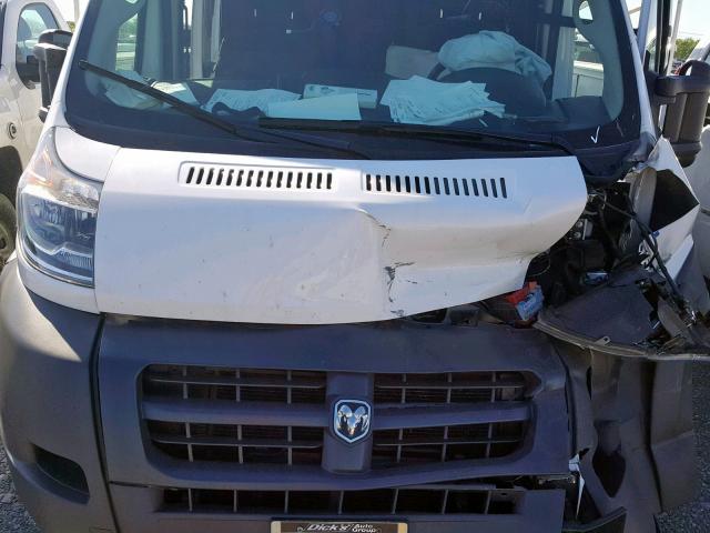 3C6TRVDG5JE100599 - 2018 RAM PROMASTER 白色 照片 7