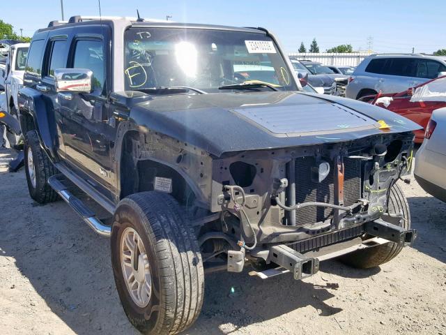 5GTDN136768111625 - 2006 HUMMER H3 BLACK photo 1