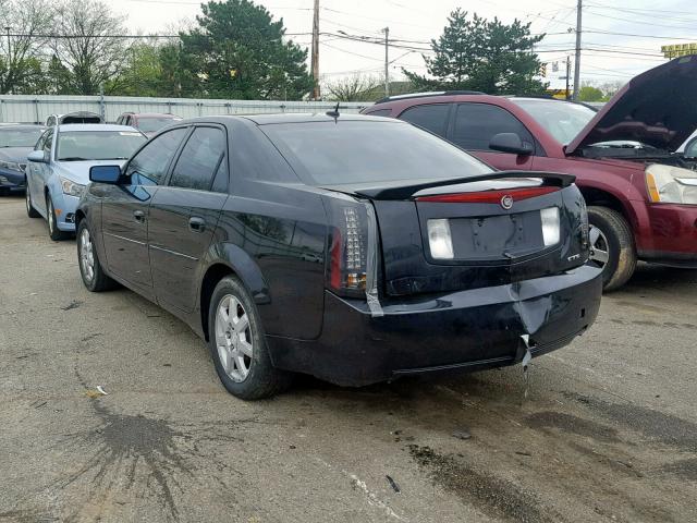 1G6DP567750194700 - 2005 CADILLAC CTS HI FEA BLACK photo 3