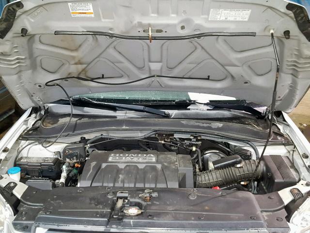 5FNYF28218B024842 - 2008 HONDA PILOT VP SILVER photo 7