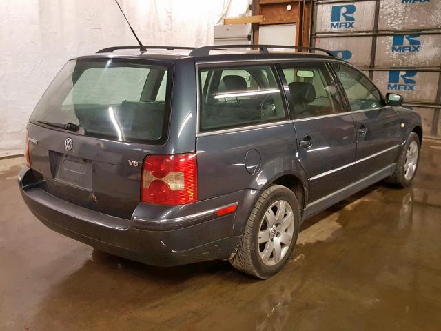 WVWWH63BX3E079672 - 2003 VOLKSWAGEN PASSAT GLX 蓝色 照片 4