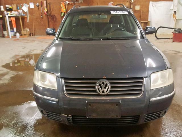 WVWWH63BX3E079672 - 2003 VOLKSWAGEN PASSAT GLX 蓝色 照片 9