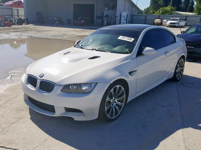 WBSWD93548PY42121 - 2008 BMW M3 WHITE photo 2