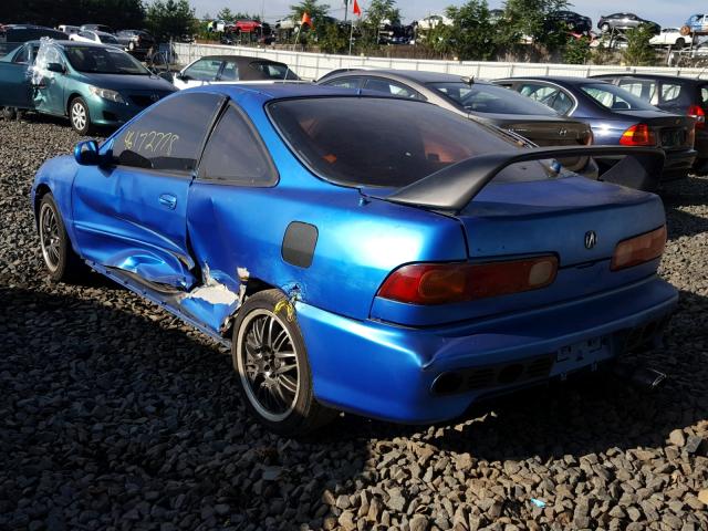 JH4DC4350RS010793 - 1994 ACURA INTEGRA LS BLUE photo 3