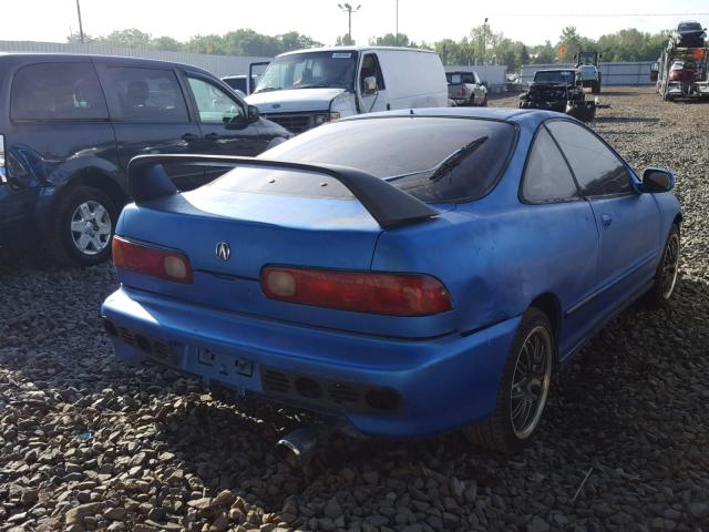 JH4DC4350RS010793 - 1994 ACURA INTEGRA LS BLUE photo 4