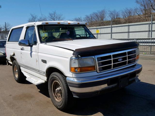 1FMEU15N9TLB20916 - 1996 FORD BRONCO U10 WHITE photo 1