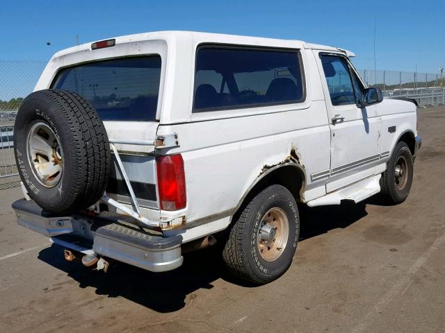 1FMEU15N9TLB20916 - 1996 FORD BRONCO U10 WHITE photo 4