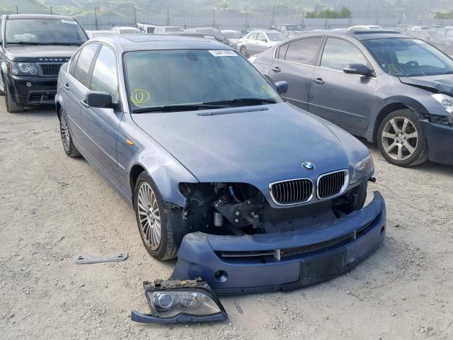 WBAEV53463KM32858 - 2003 BMW 330 I BLUE photo 1