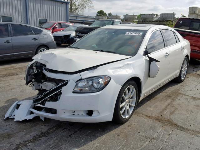 1G1ZE5E10BF155986 - 2011 CHEVROLET MALIBU LTZ 米色 照片 2