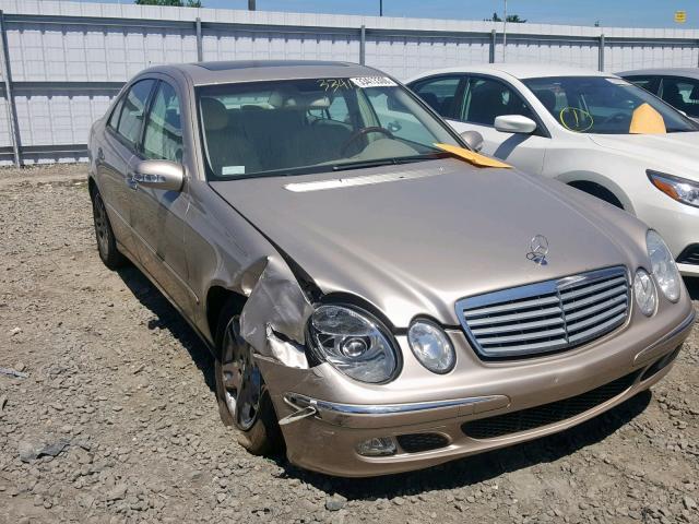 WDBUF65J64A496523 - 2004 MERCEDES-BENZ E 320 BEIGE photo 1