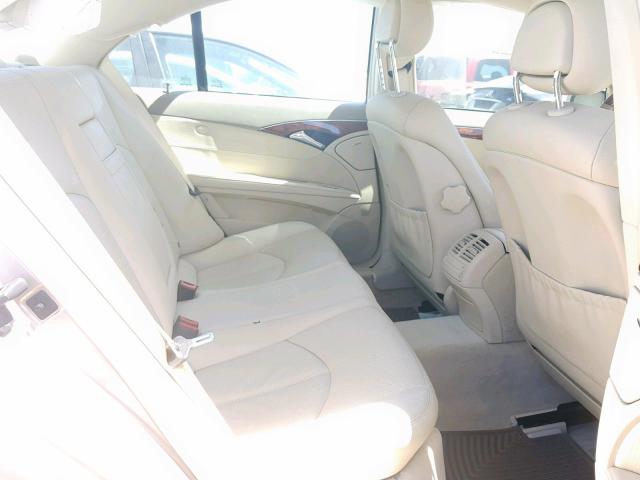 WDBUF65J64A496523 - 2004 MERCEDES-BENZ E 320 BEIGE photo 6