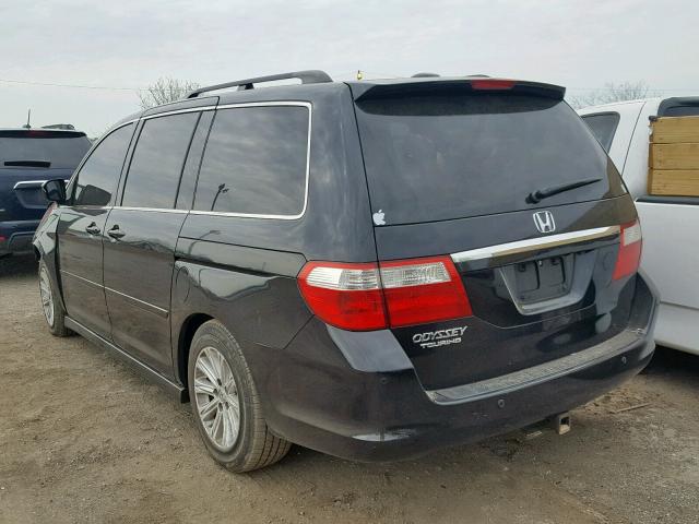 5FNRL38826B018150 - 2006 HONDA ODYSSEY TO BLACK photo 3